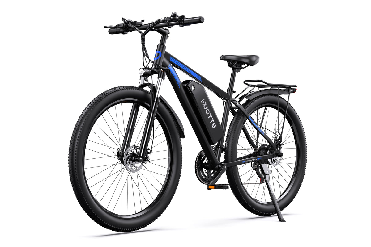 Electric Mountain Bike 750W Motor, 29-Inch Wheels, 48V Battery, Front Suspension